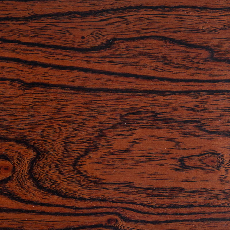 Mehrschichtiger, dunkelbrauner, schwarzer Maserungs-Click-Holzboden mit glatter Oberfläche aus Ebenholz