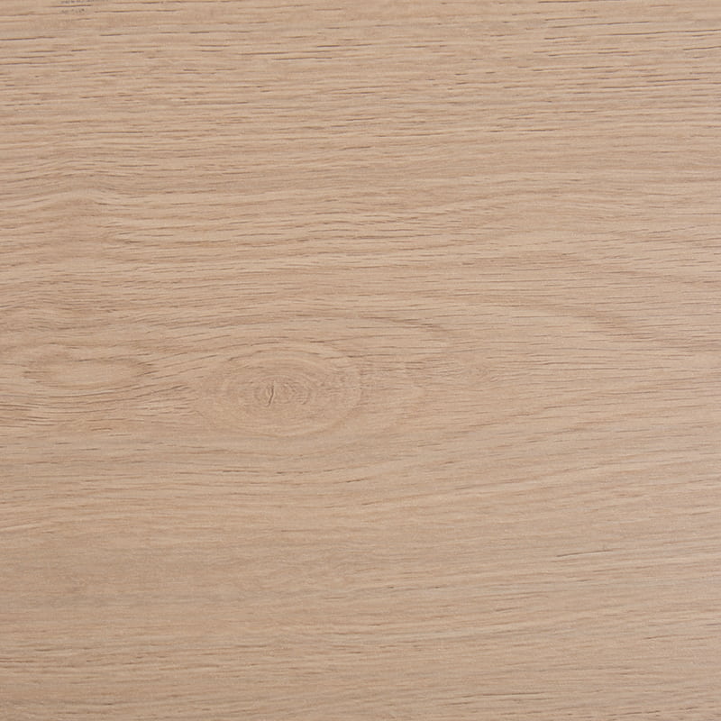 3-lagiger, handgekratzter Holzboden aus Eichenholz in Hellbeige