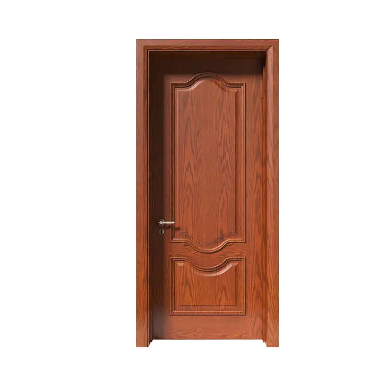 Warme Tür aus Kirscheichenfurnier