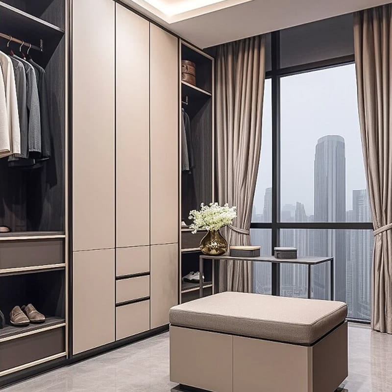 Milan Aura Panorama-Phantom-begehbarer Kleiderschrank